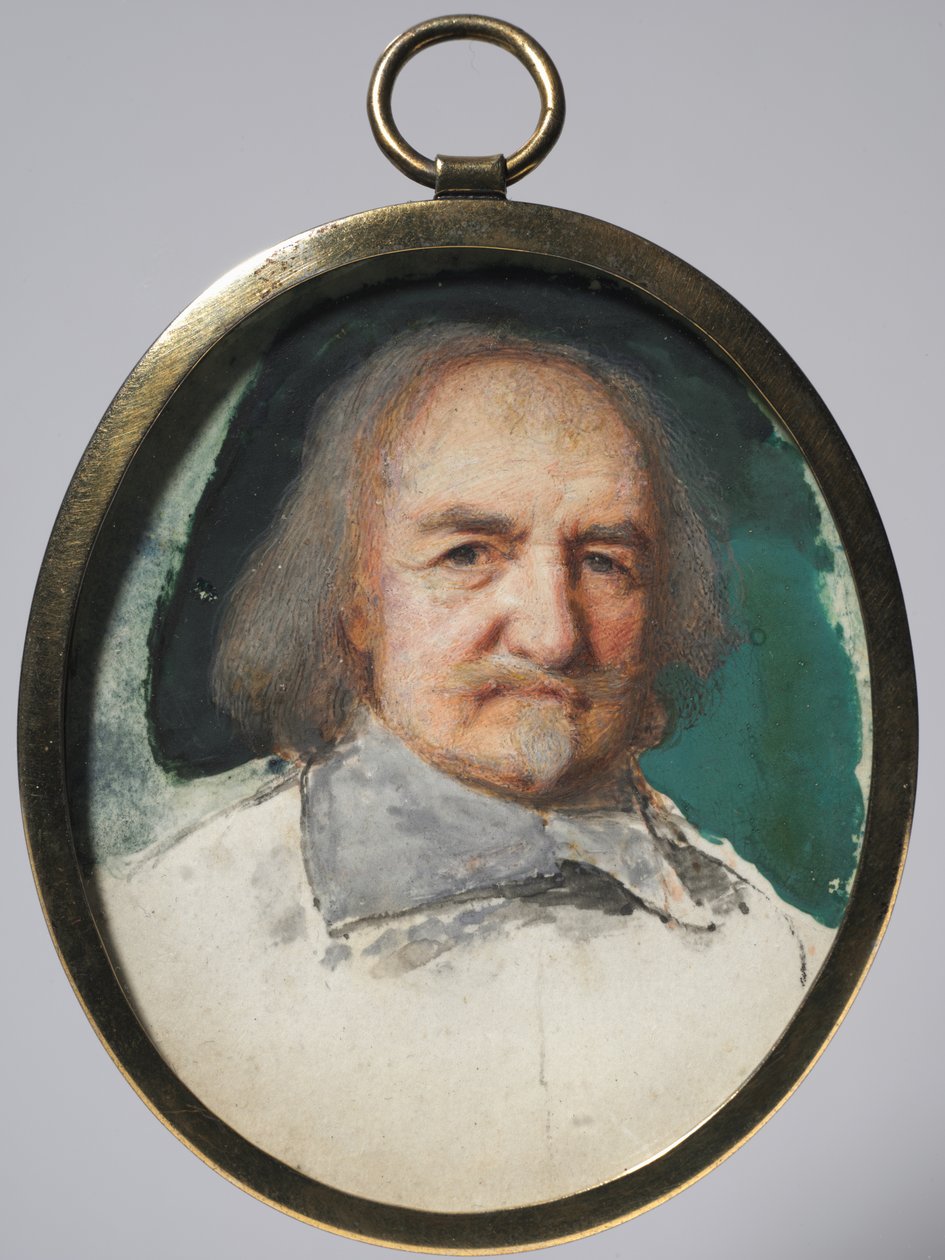Portret van Thomas Hobbes door Samuel Cooper