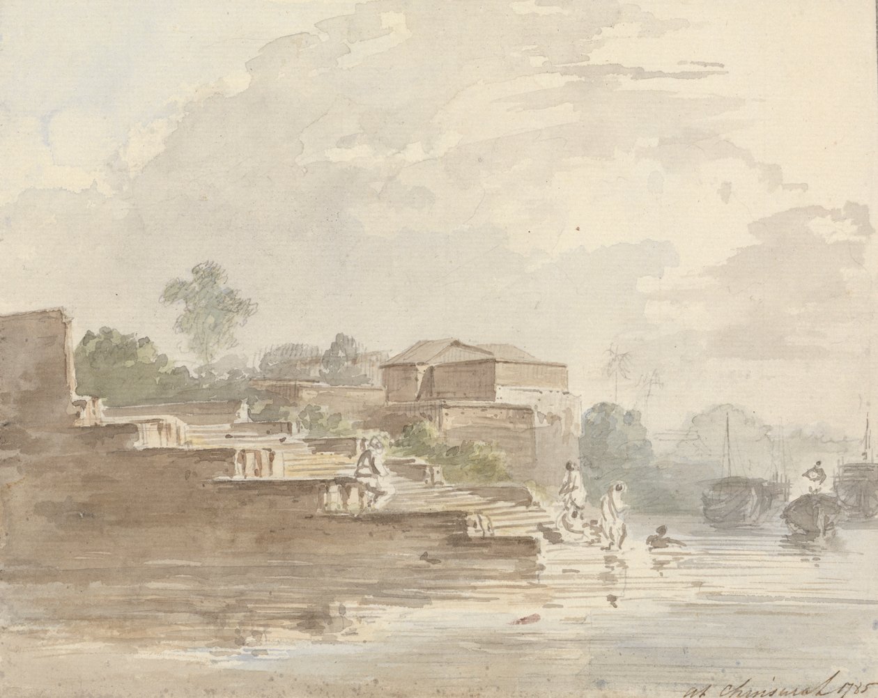 In Chinsurah [Chinsura] door Samuel Davis