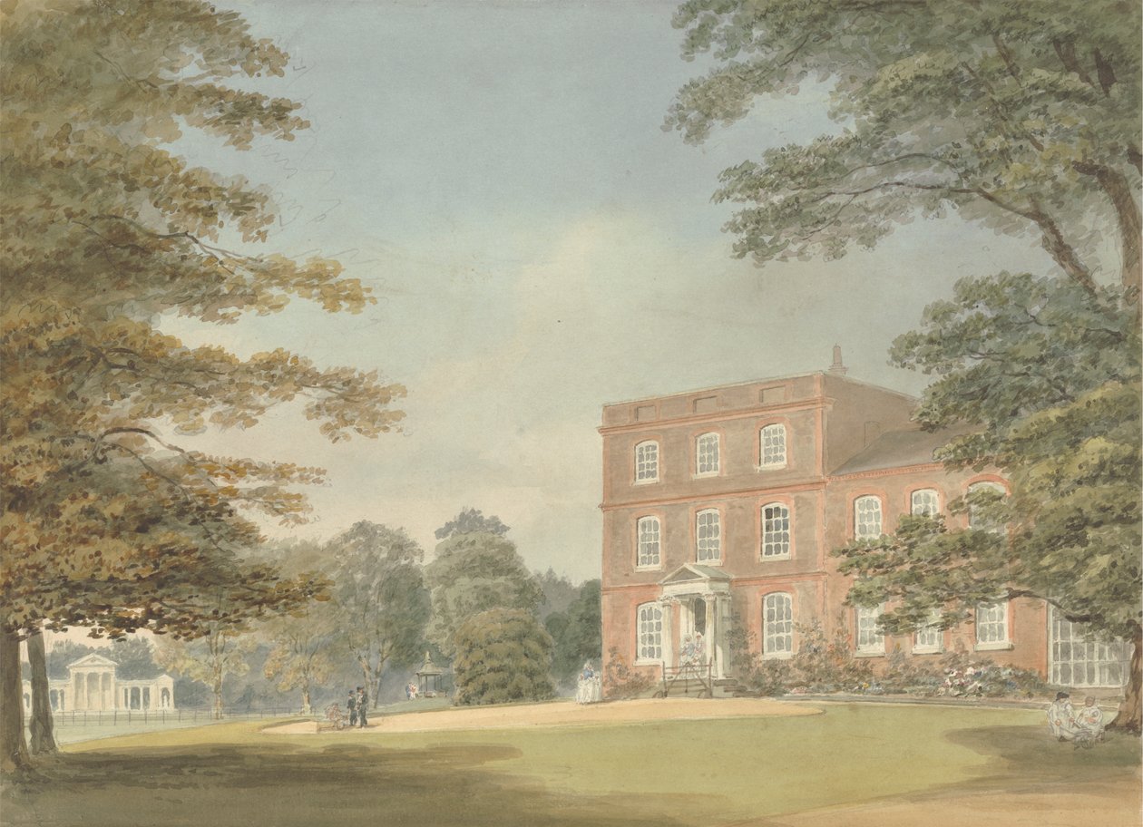 Ayot House, Ayot St. Lawrence, Hertfordshire door Samuel Davis