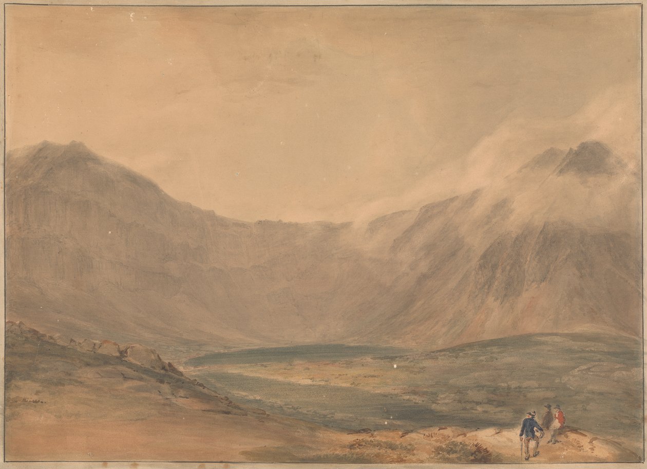 Snowdon, Gwynedd, Wales door Samuel Davis