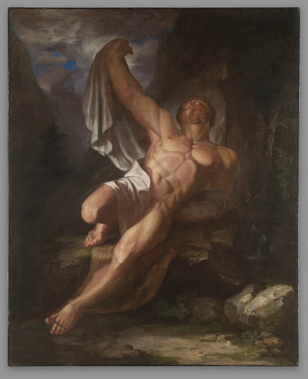 Stervende Hercules door Samuel Finley Breese Morse