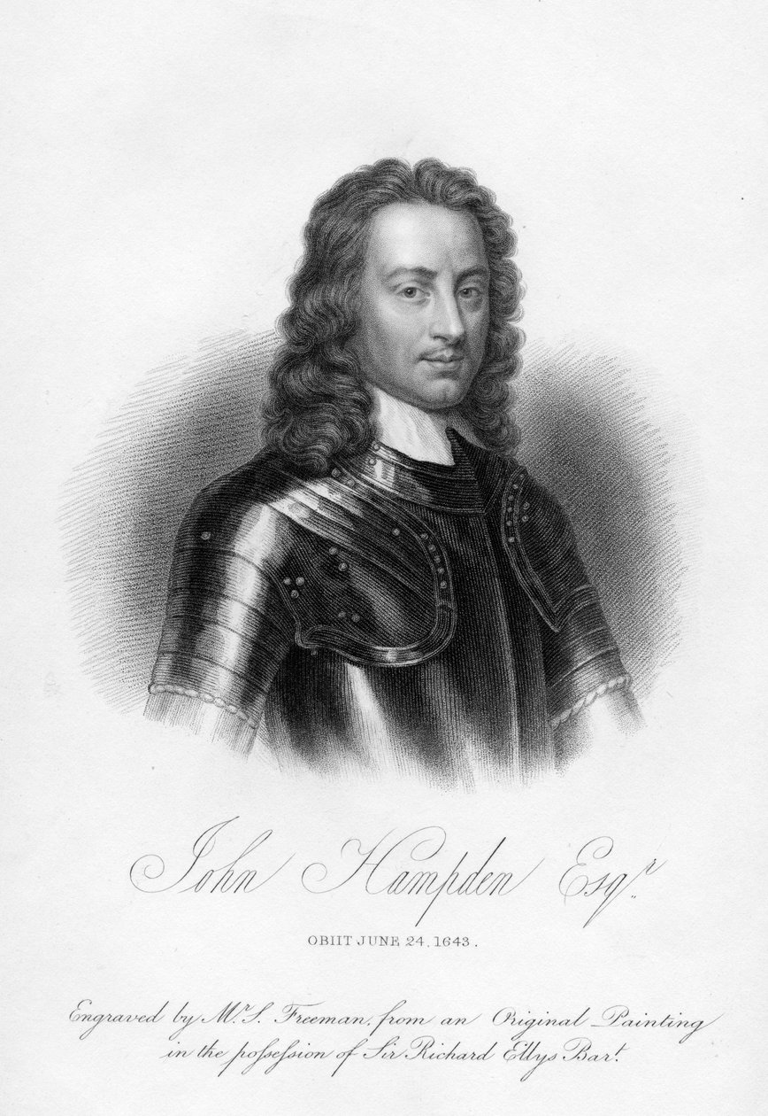 John Hampden door Samuel Freeman