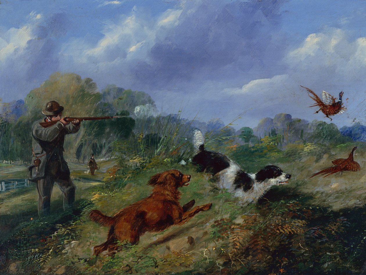 Fazantjacht door Samuel Henry Alken