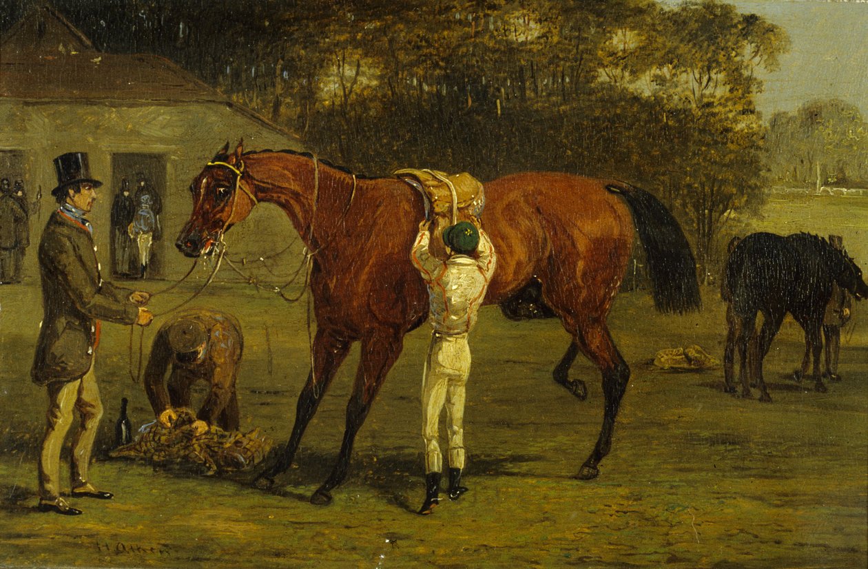 Zadelen door Samuel Henry Alken