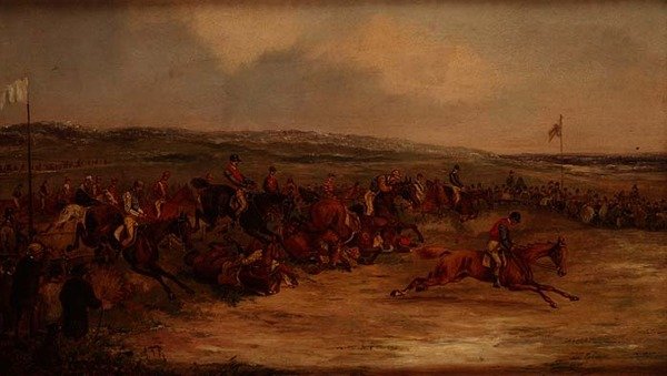 De Grand National door Samuel Henry Alken