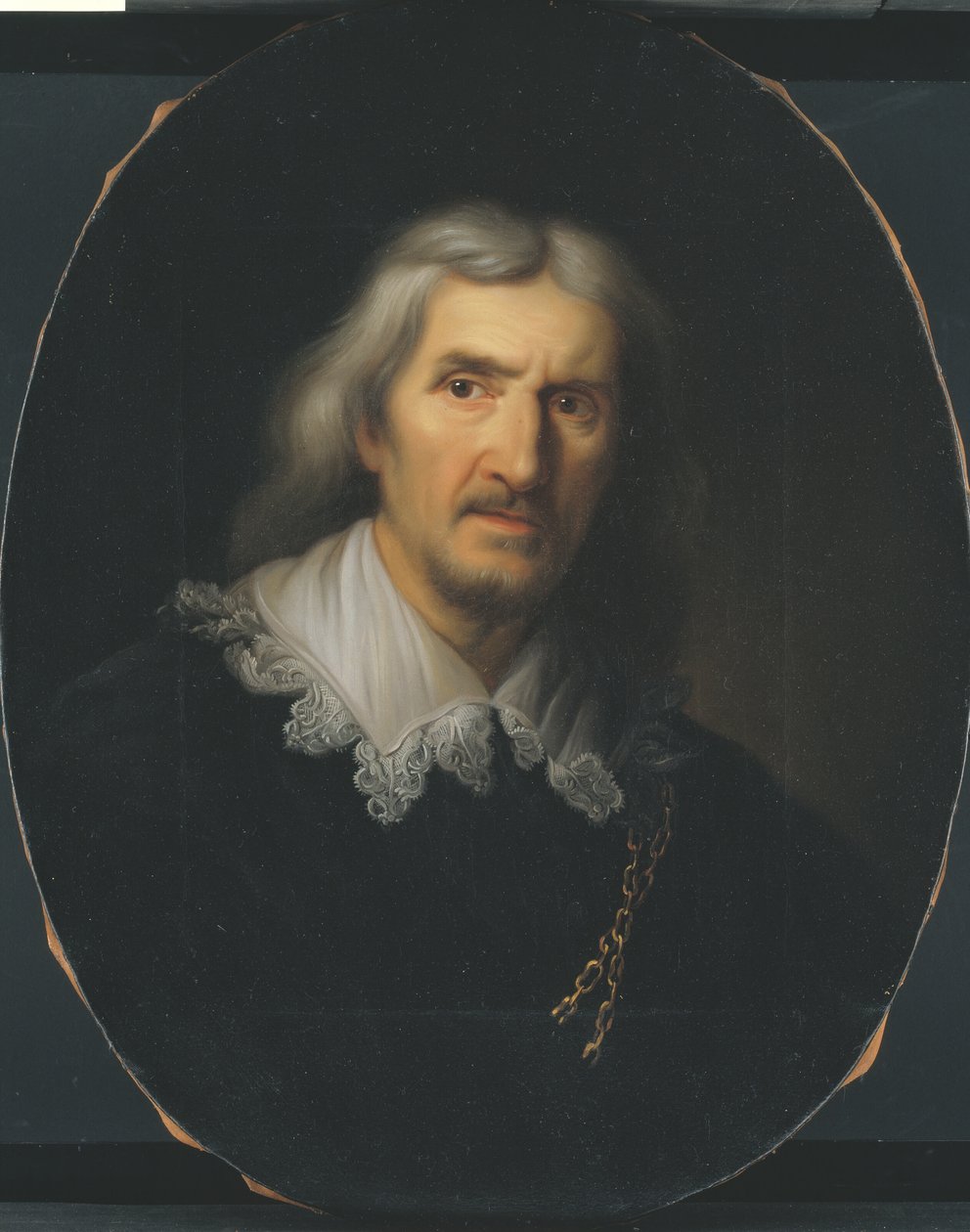Portret van een man door Samuel Hoffmann