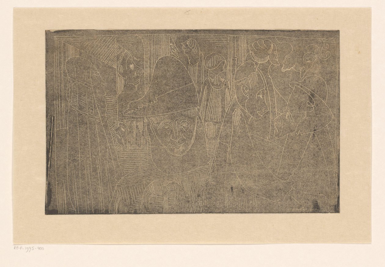 Elf koppen door Samuel Jessurun de Mesquita