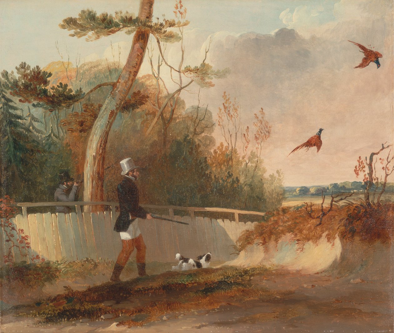 Fazantjacht door Samuel John Egbert Jones