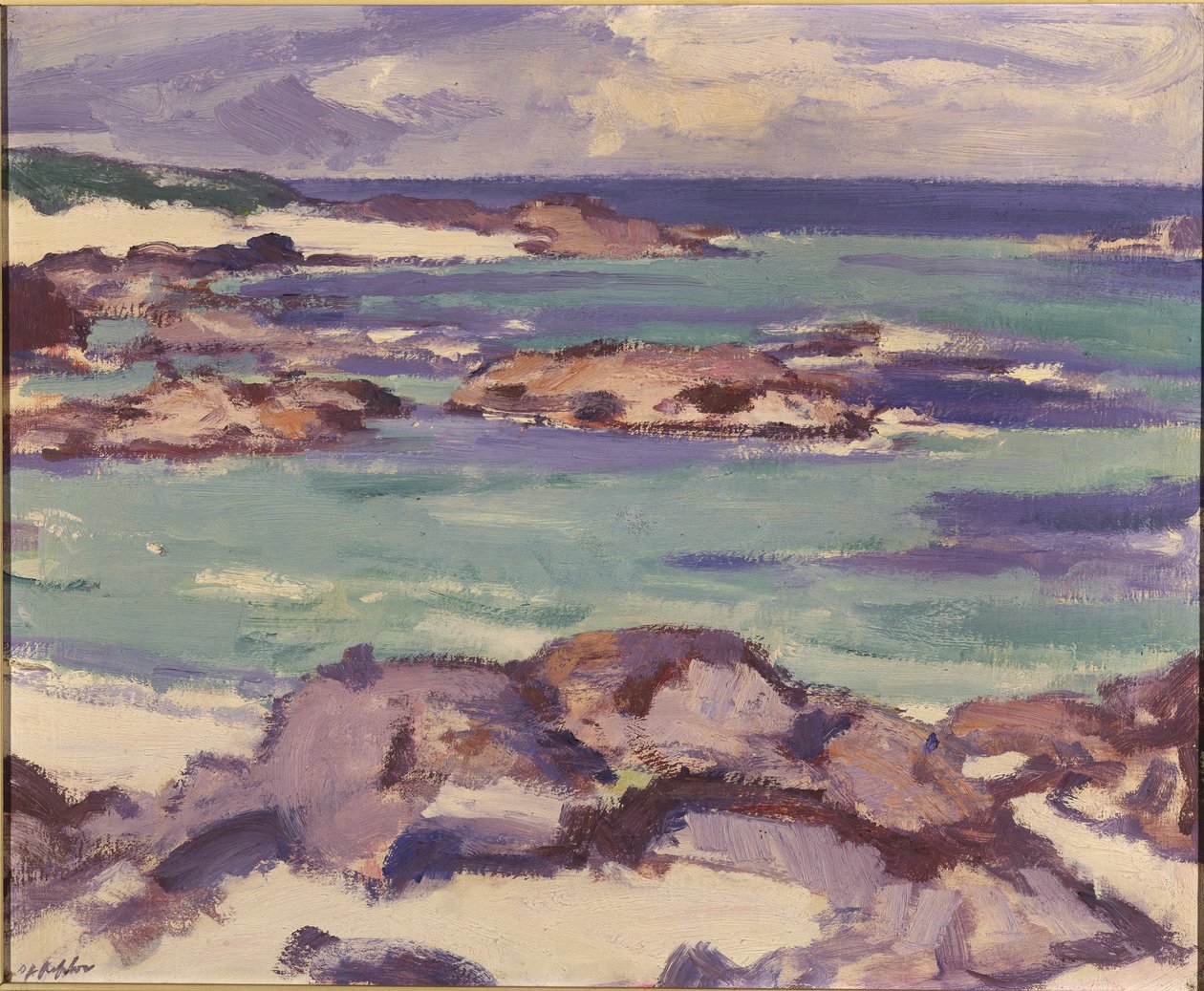De noordkust, Iona door Samuel John Peploe