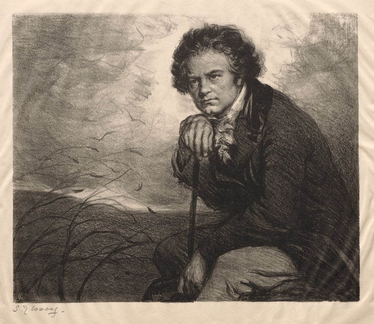Beethoven door Samuel Johnson Woolf
