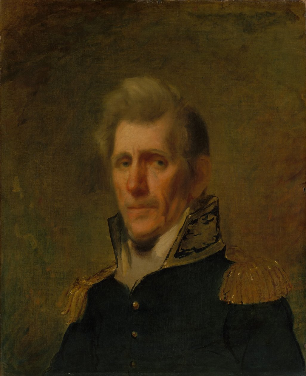 Generaal Andrew Jackson, 1819 door Samuel Lovett Waldo