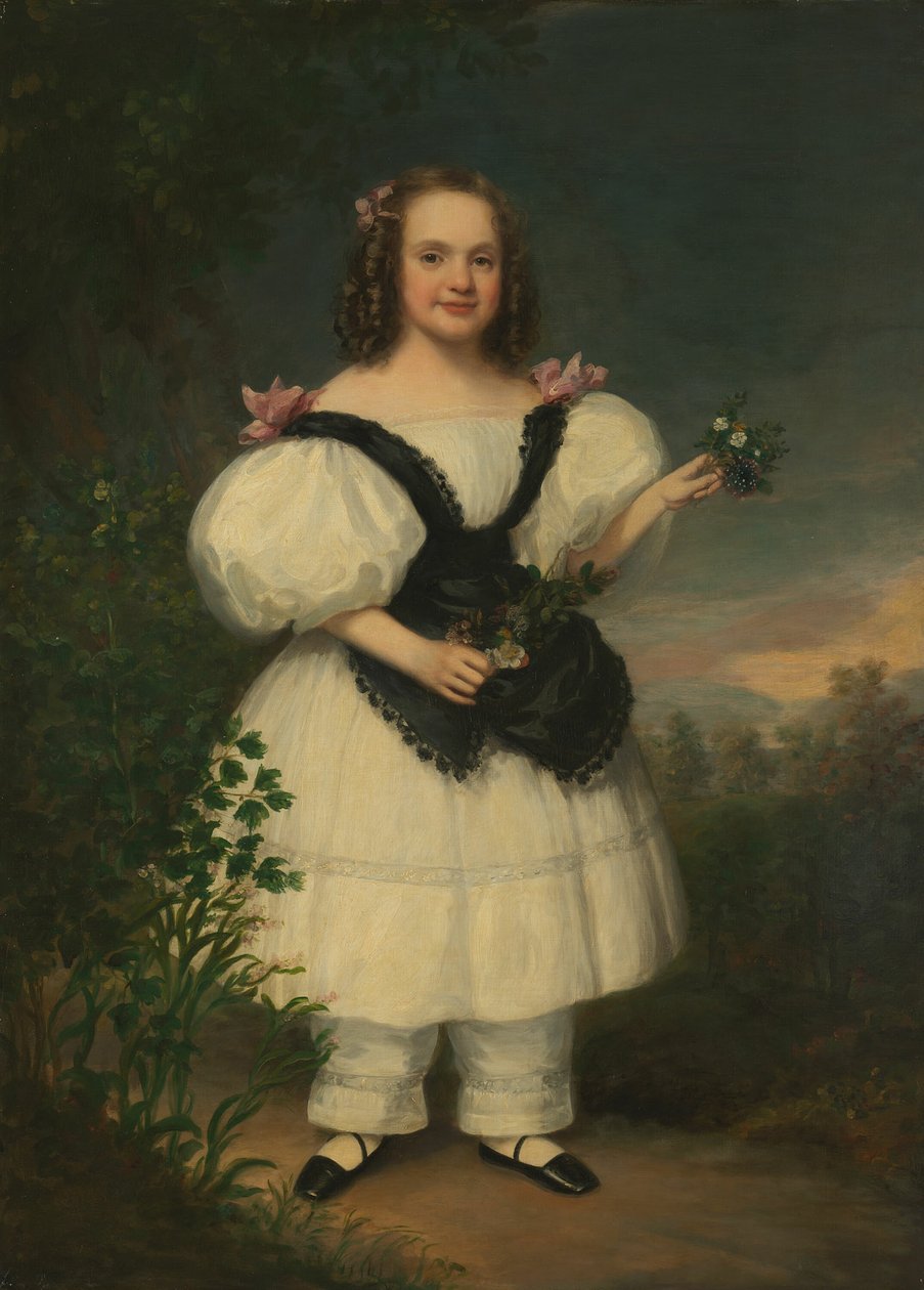 Harriet White, 1835-1840 door Samuel Lovett Waldo
