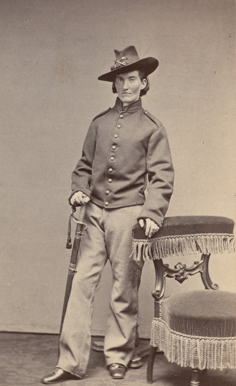 Frances Clayton,ca. 1865 (foto) door Samuel Masury