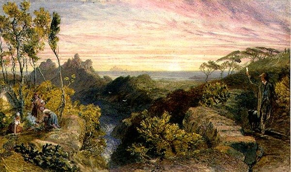 Een brief uit India door Samuel Palmer