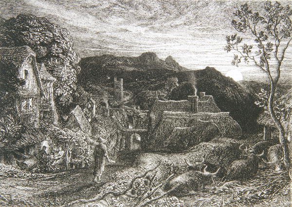 De Klokkenluider door Samuel Palmer