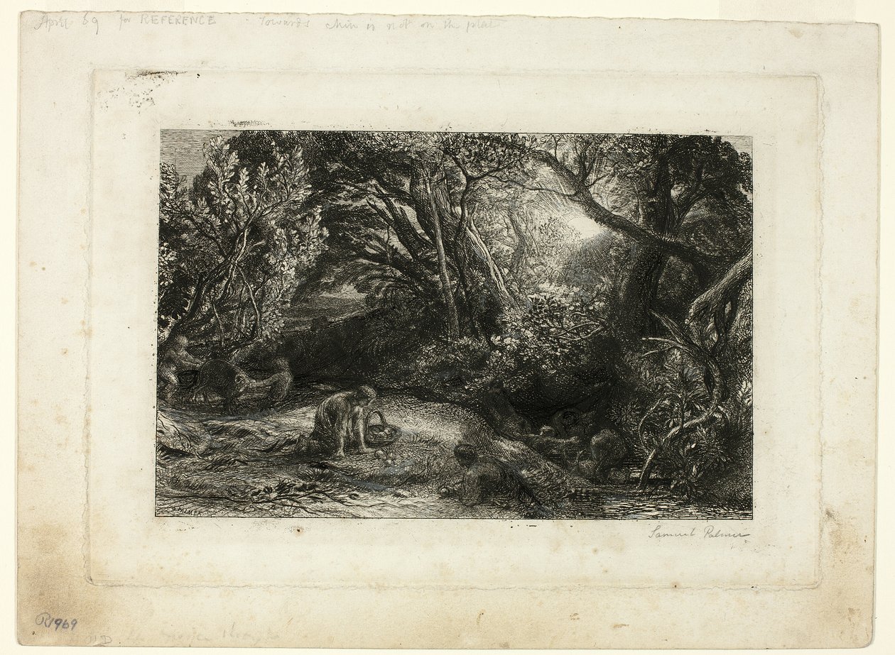 De Ochtend van het Leven door Samuel Palmer