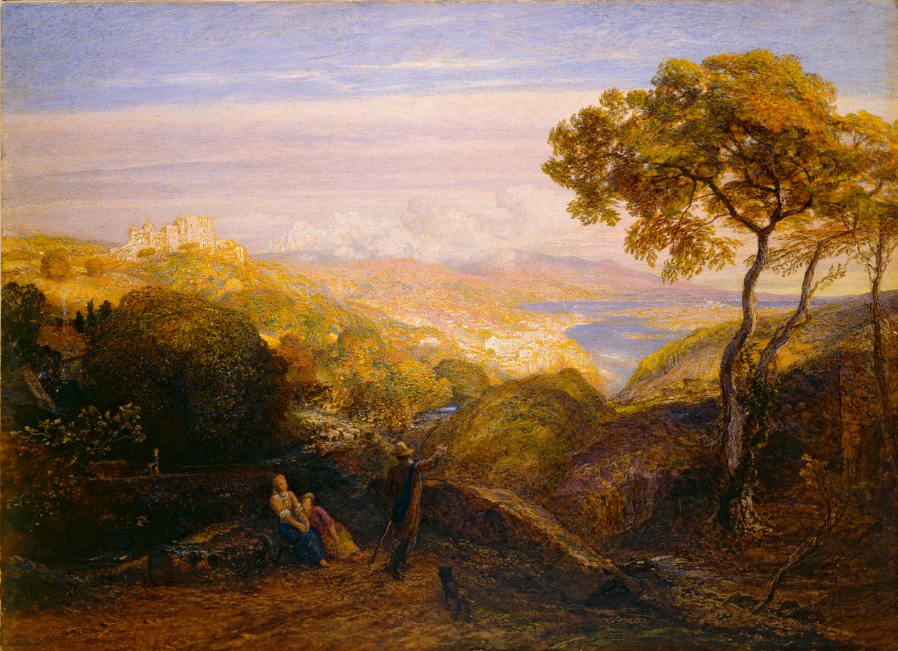 Het vooruitzicht door Samuel Palmer
