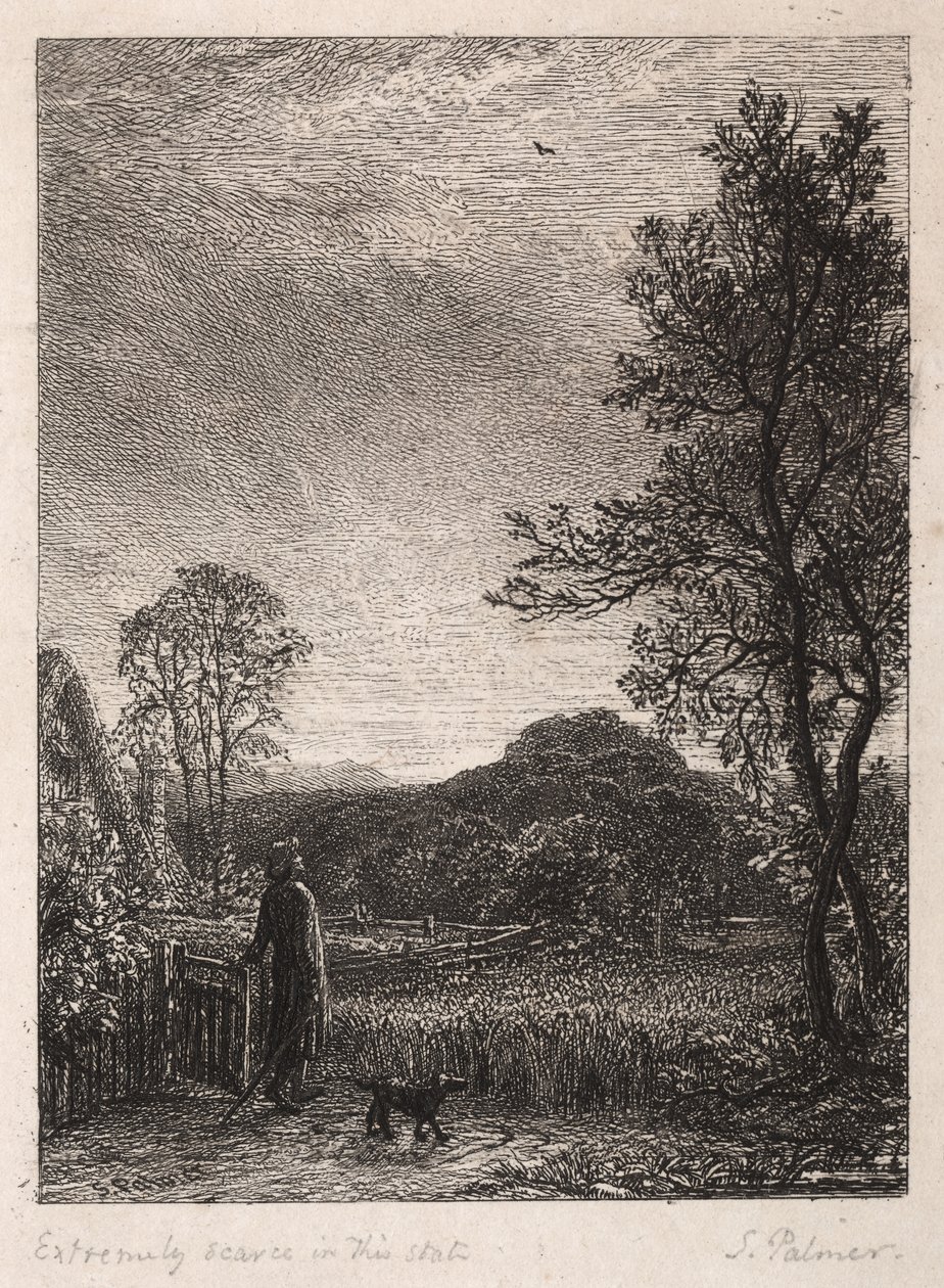 De Leeuwerik door Samuel Palmer