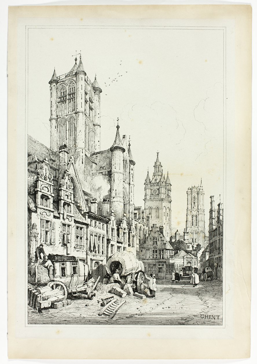 Gent door Samuel Prout