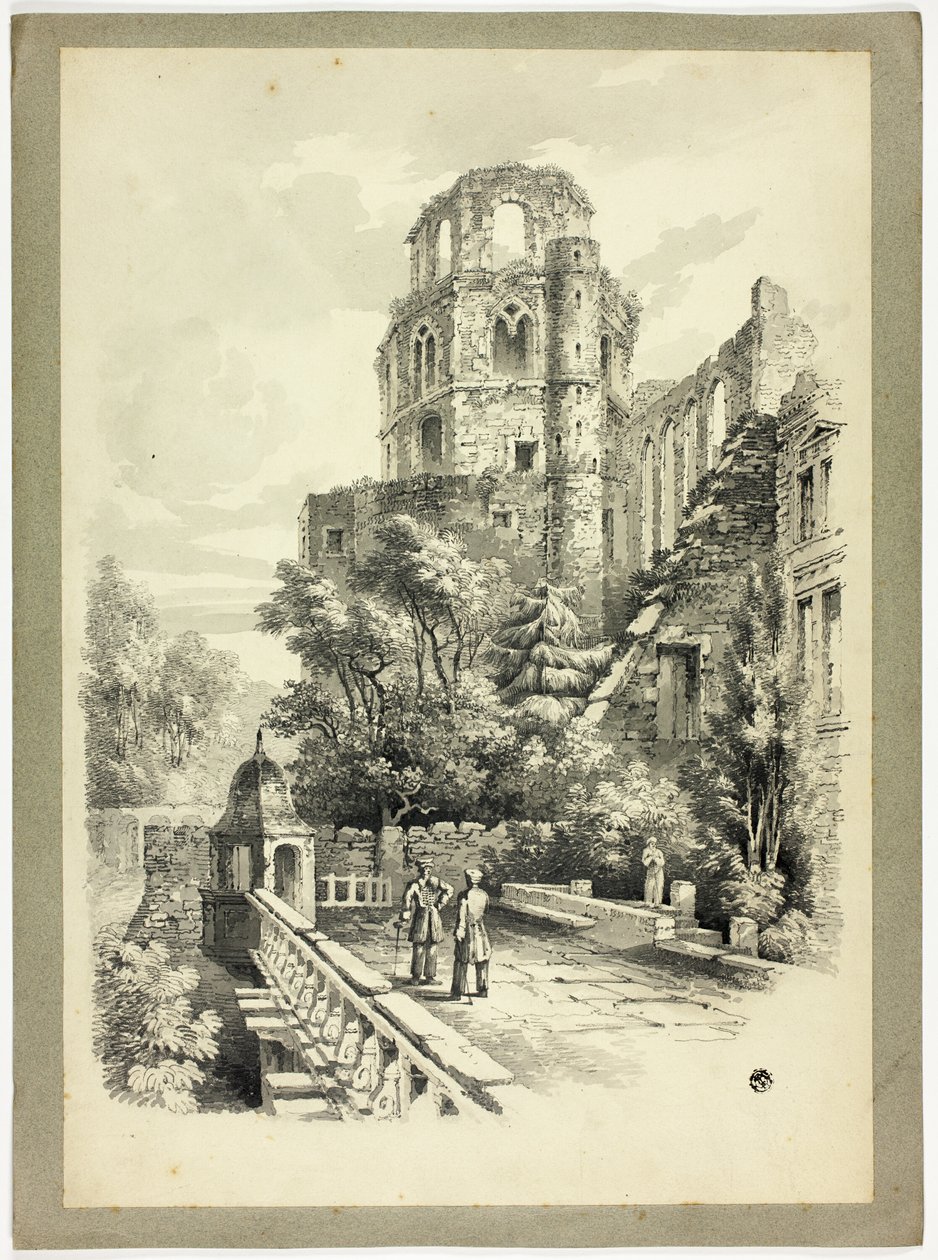 Kasteel van Heidelberg door Samuel Prout