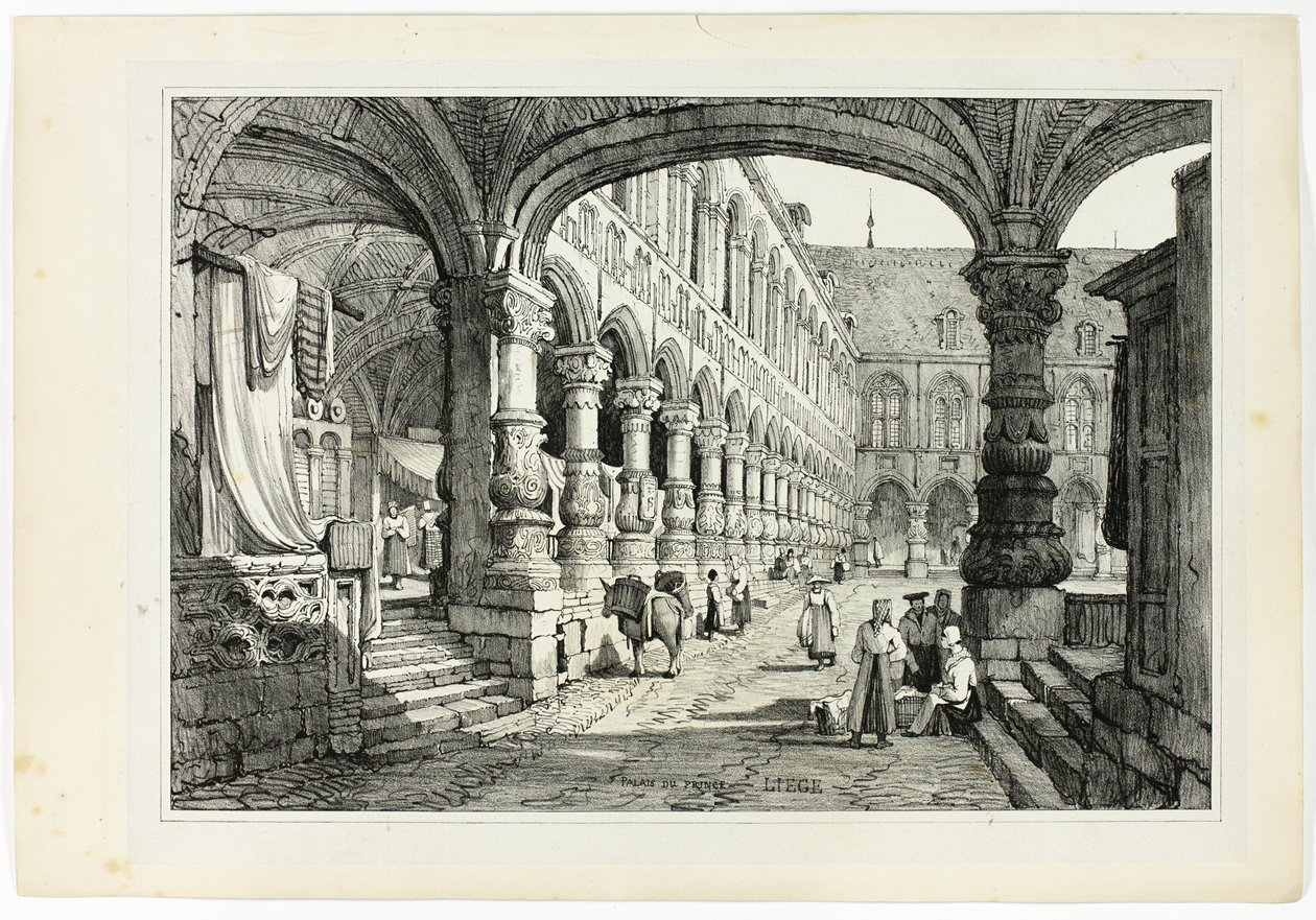 Paleis van de Prins, Luik door Samuel Prout