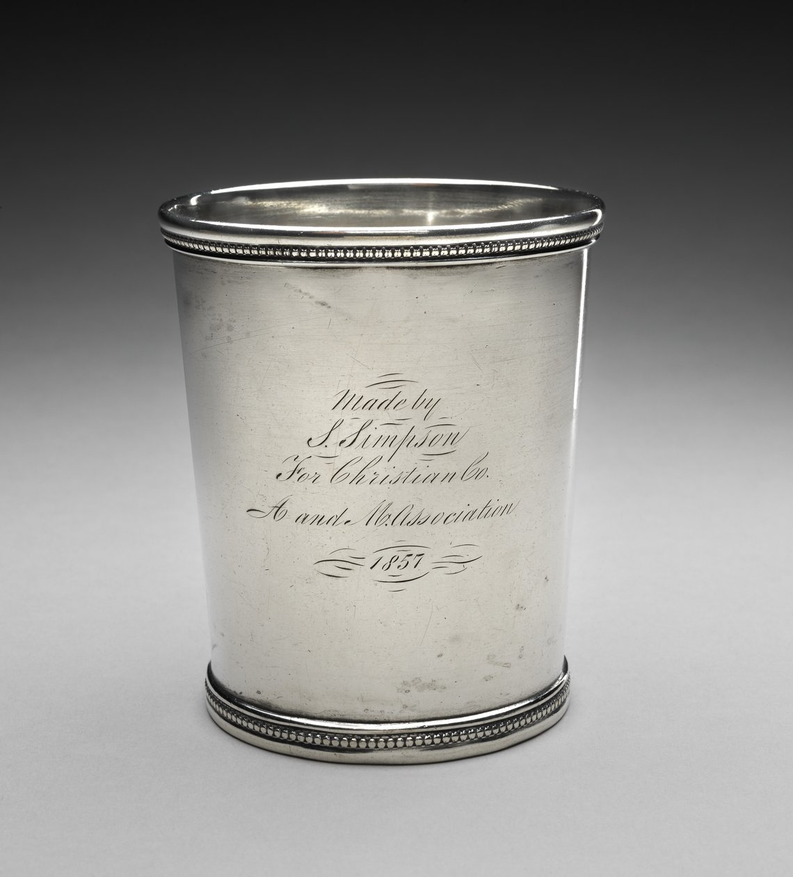 Beker, c. 1857 door Samuel Simpson