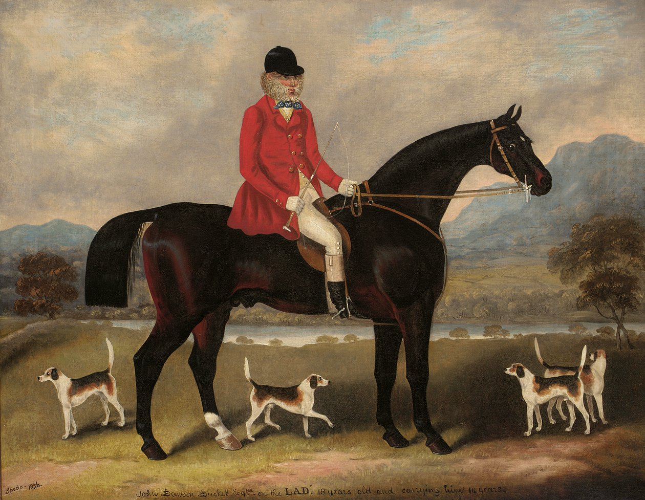 John Dawson Duckett op Lad, 1856 door Samuel Spode