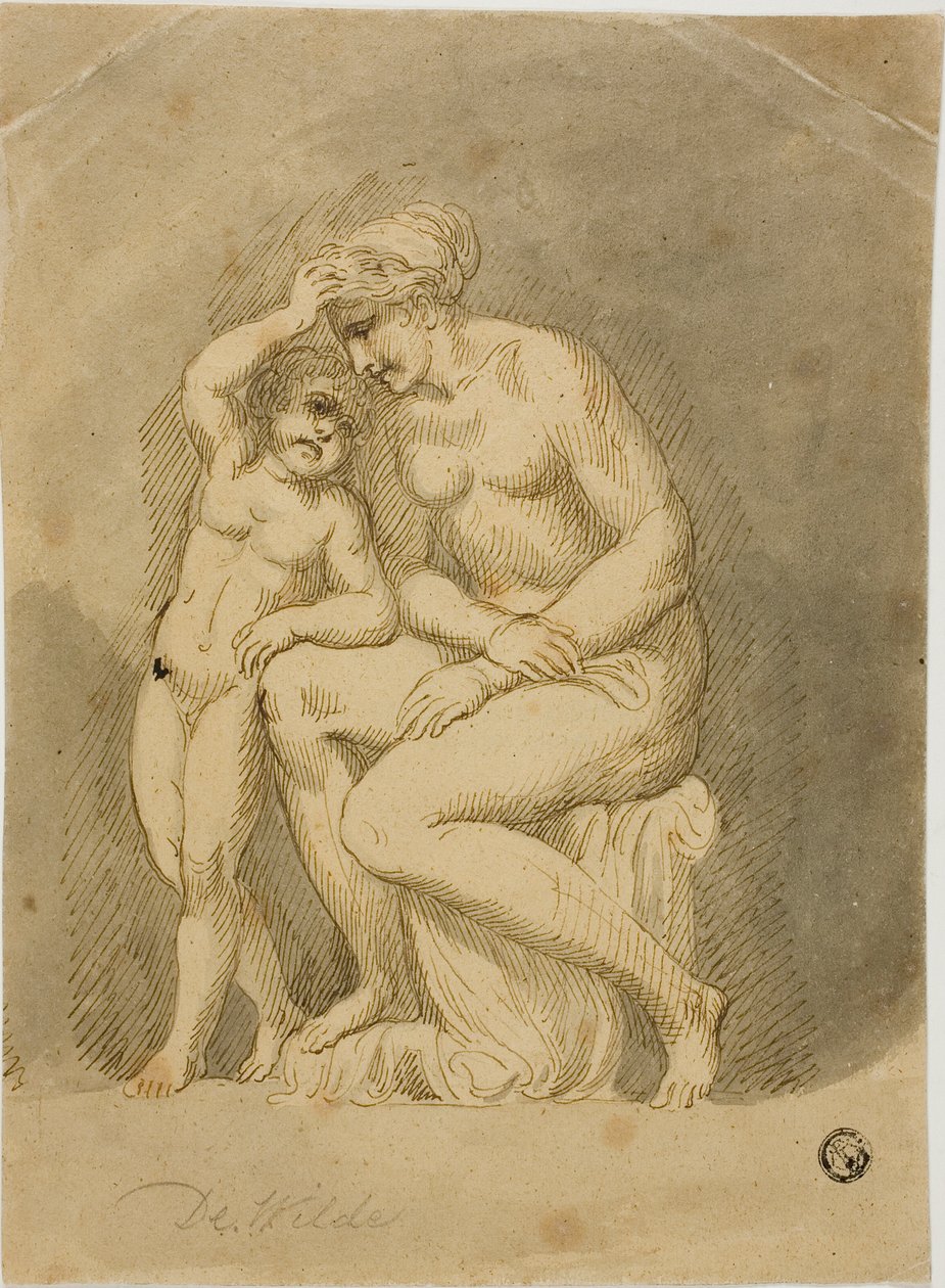 Venus en Cupido door Samuel de Wilde