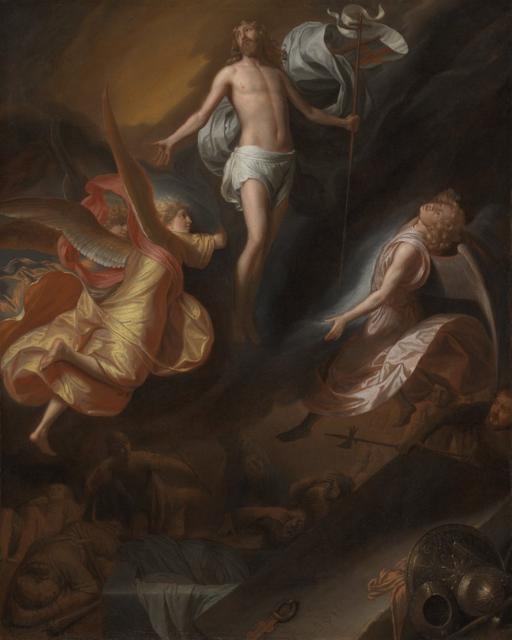 Wederopstanding van Christus door Samuel van Hoogstraten