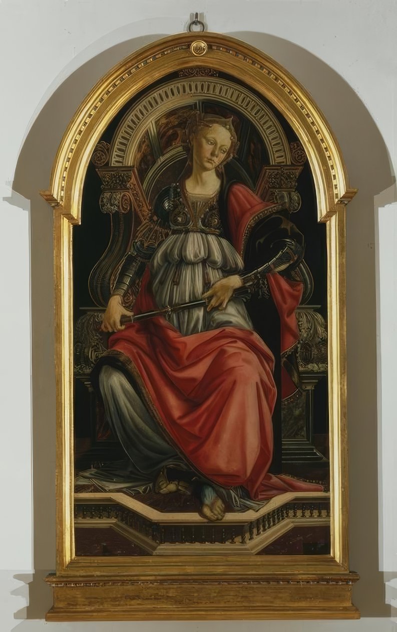 Fortitudo door Sandro Botticelli