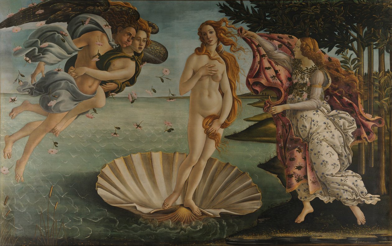 De Geboorte van Venus door Sandro Botticelli