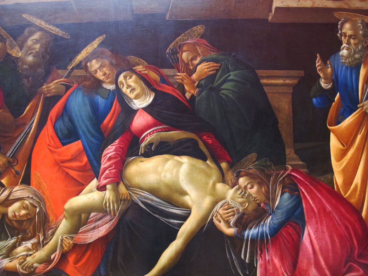 Pieta door Sandro Botticelli