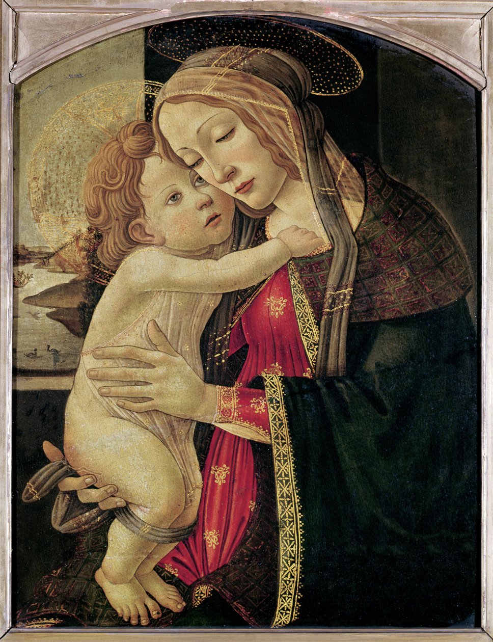 De Maagd en het Kind, c.1500 door Sandro Botticelli