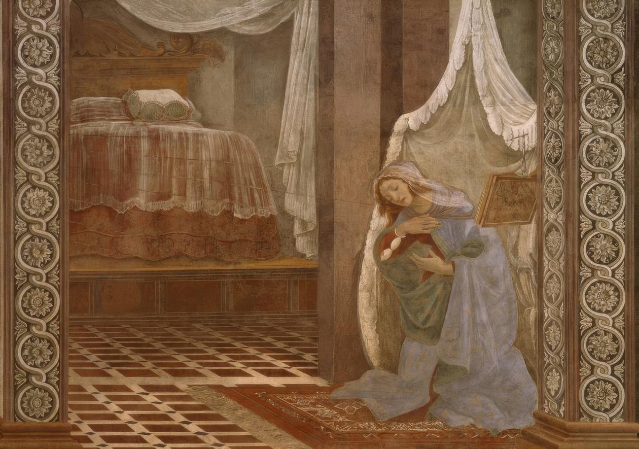Aankondiging van S. Martino door Sandro Botticelli