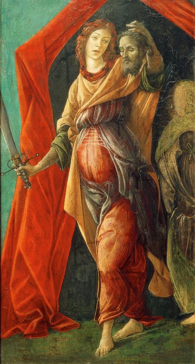 Judith met het hoofd van Holofernes door Sandro Botticelli