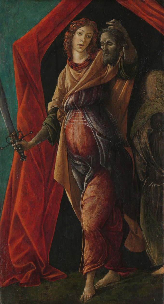 Judith met het Hoofd van Holofernes door Sandro Botticelli
