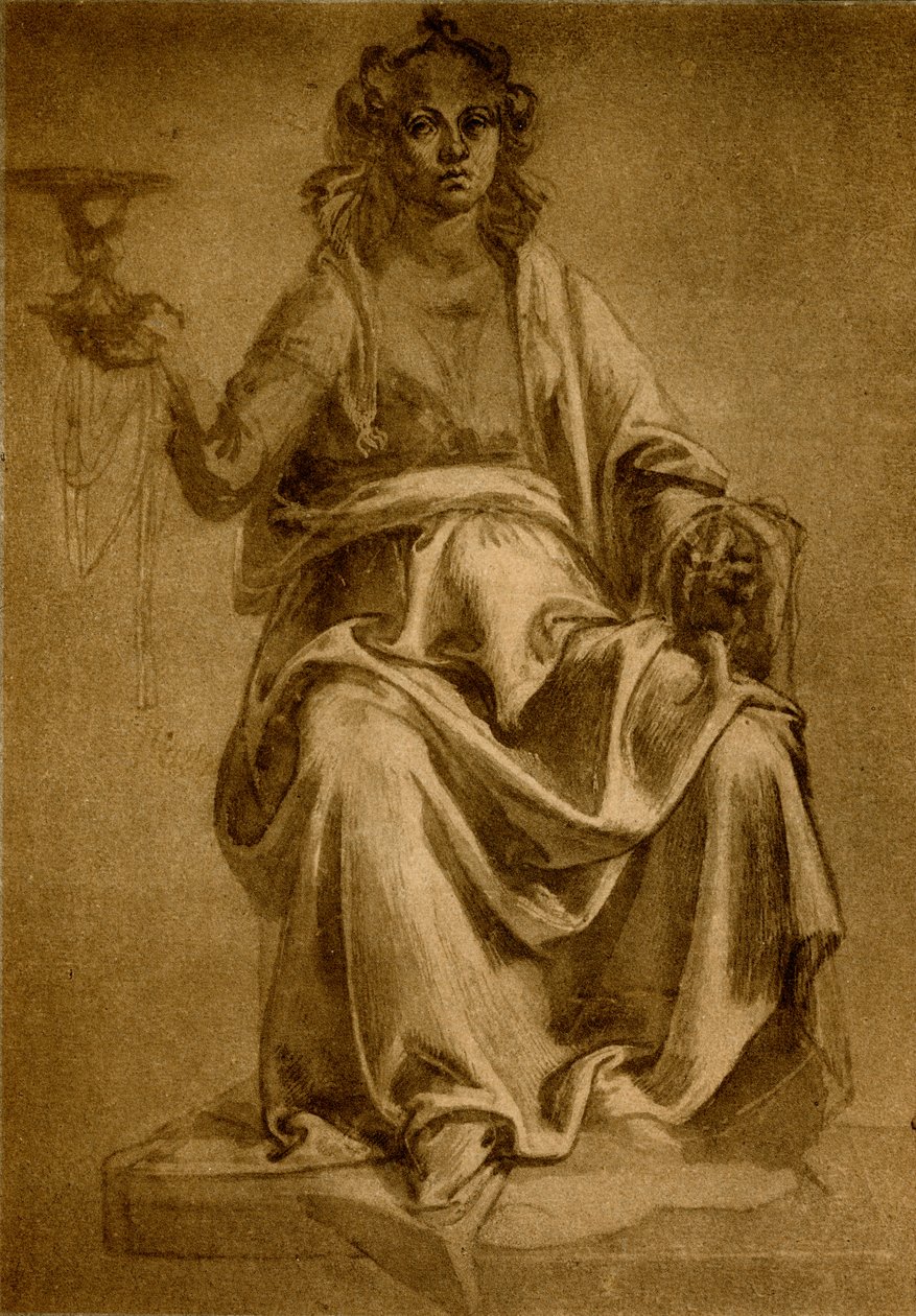 Het Geloof (Fides) door Sandro Botticelli
