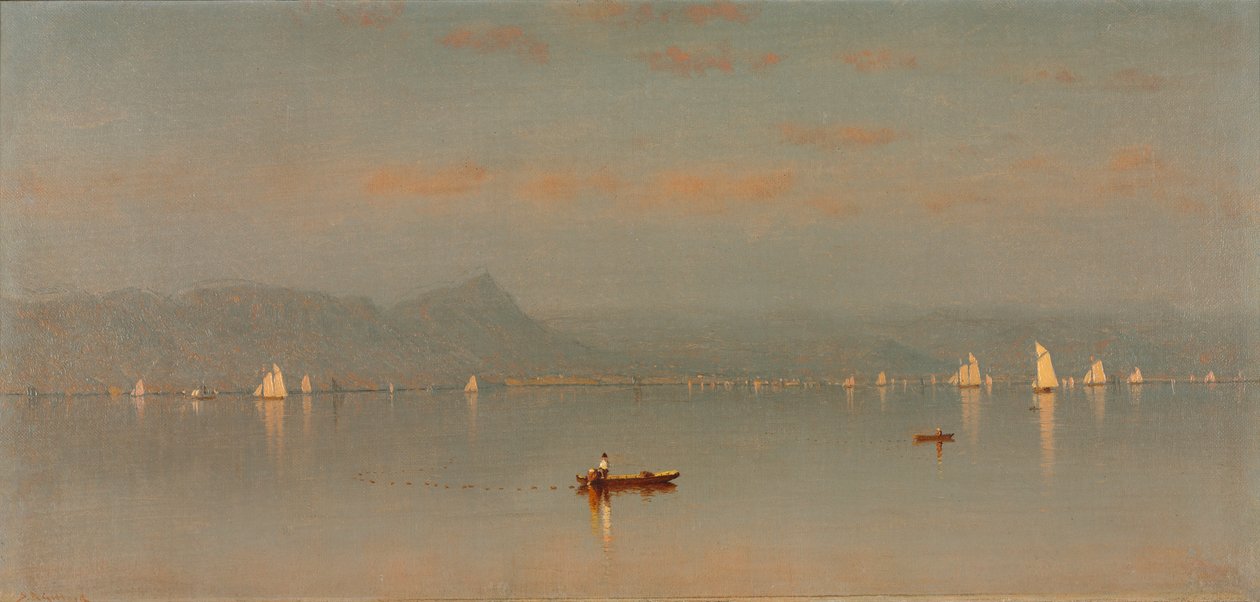 Haverstraw Bay, 1868 door Sanford Robinson Gifford