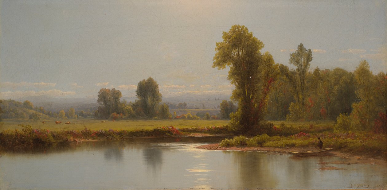 Landschap door Sanford Robinson Gifford