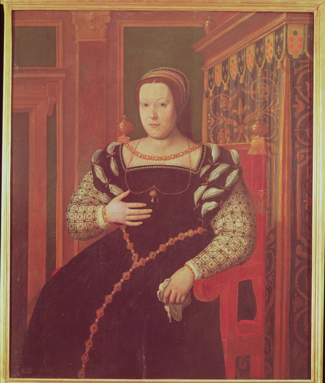 Catherine de Medici door Santi di Tito