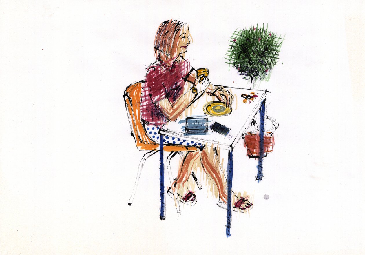 Café, 2009 door Sara Hayward