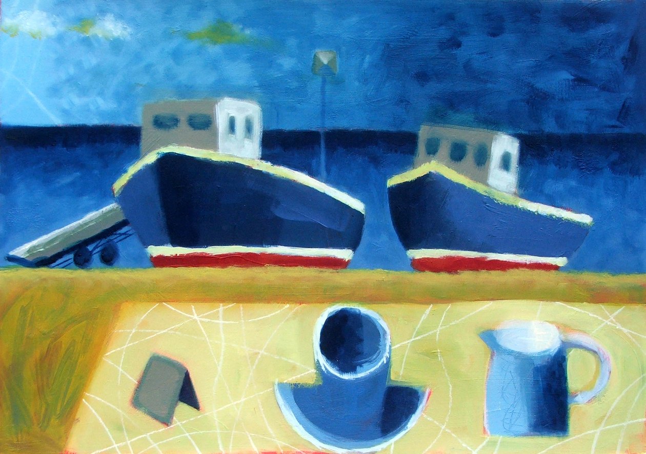 Twee Boten door Sara Hayward