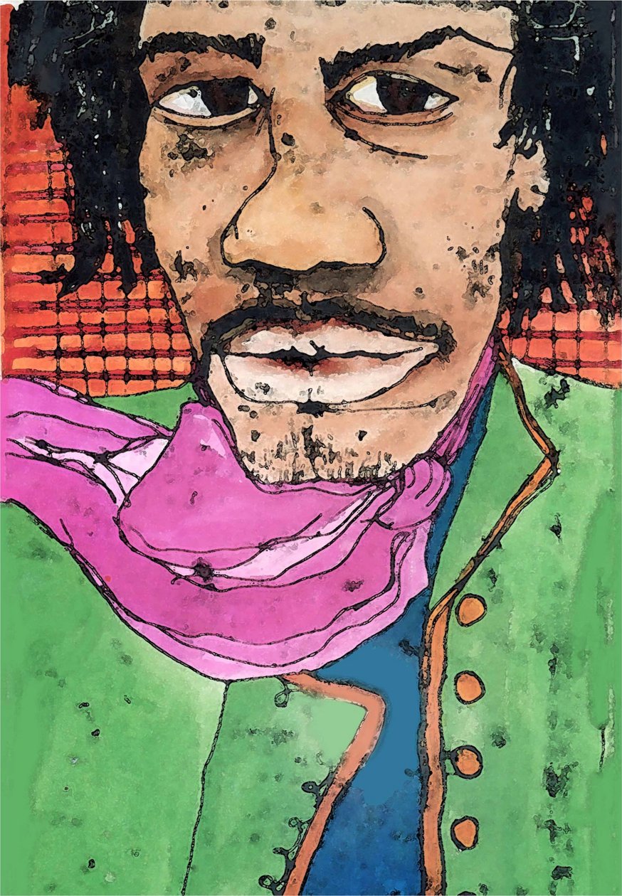 Hendrix, 2020 door Sarah Thompson Engels