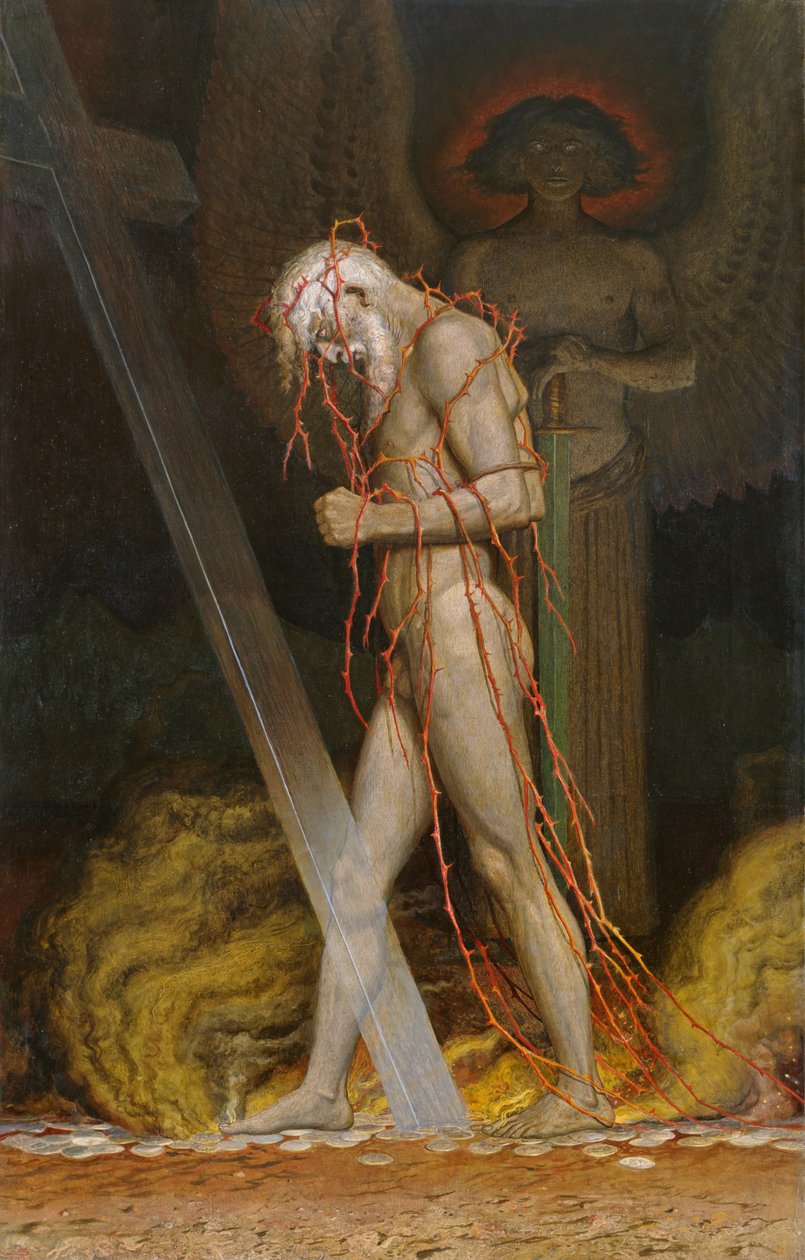 Judas Iskariot door Sascha Schneider