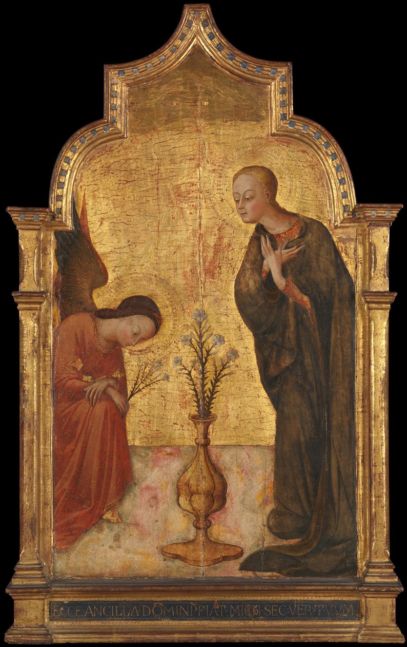 De Annunciatie, ca. 1435 door Sassetta