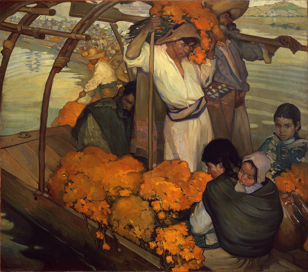 Het aanbod door Saturnino Herrán