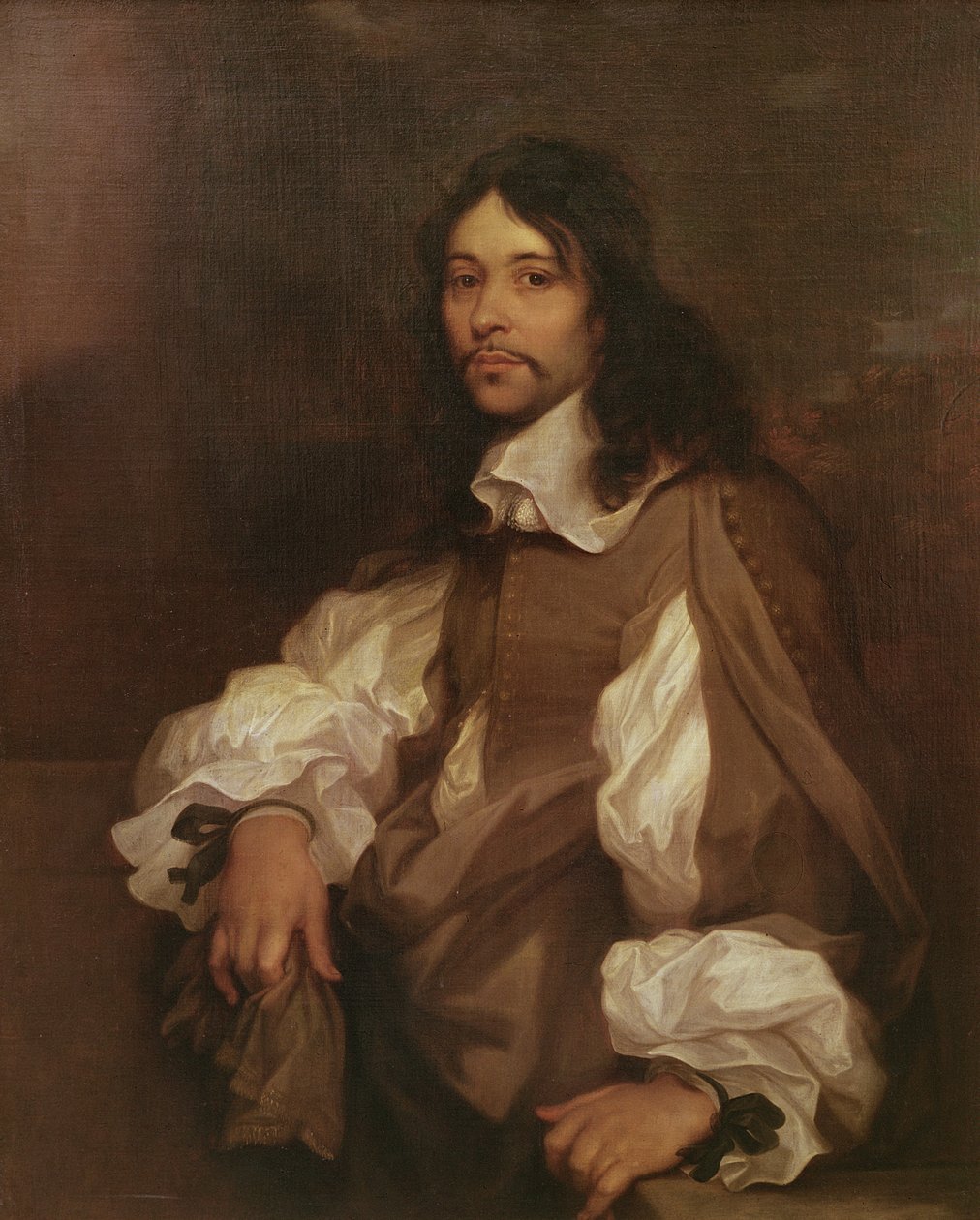 Man met Zwarte Linten, 1657-58 door Sébastien Bourdon