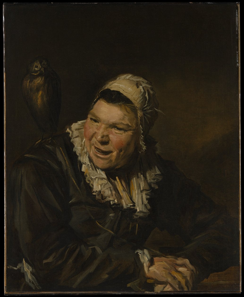 Malle Babbe (New Yorker versie) door School of Frans Hals