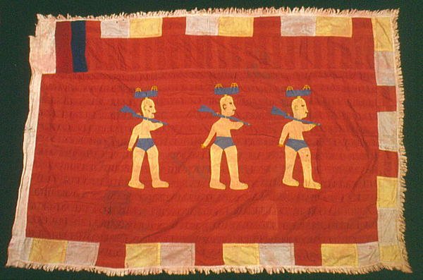 Vlag, uit Ghana door School African
