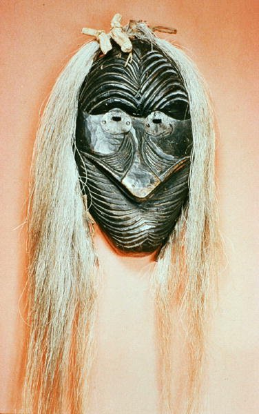 Ceremoniële Mohawk Masker door School American